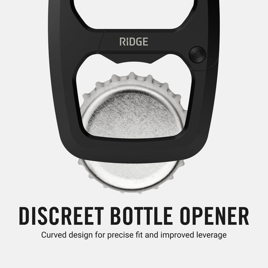 Dual Chamber Carabiner - Royal Black