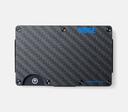 Ridge Wallet - High Dive Blue Carbon 002