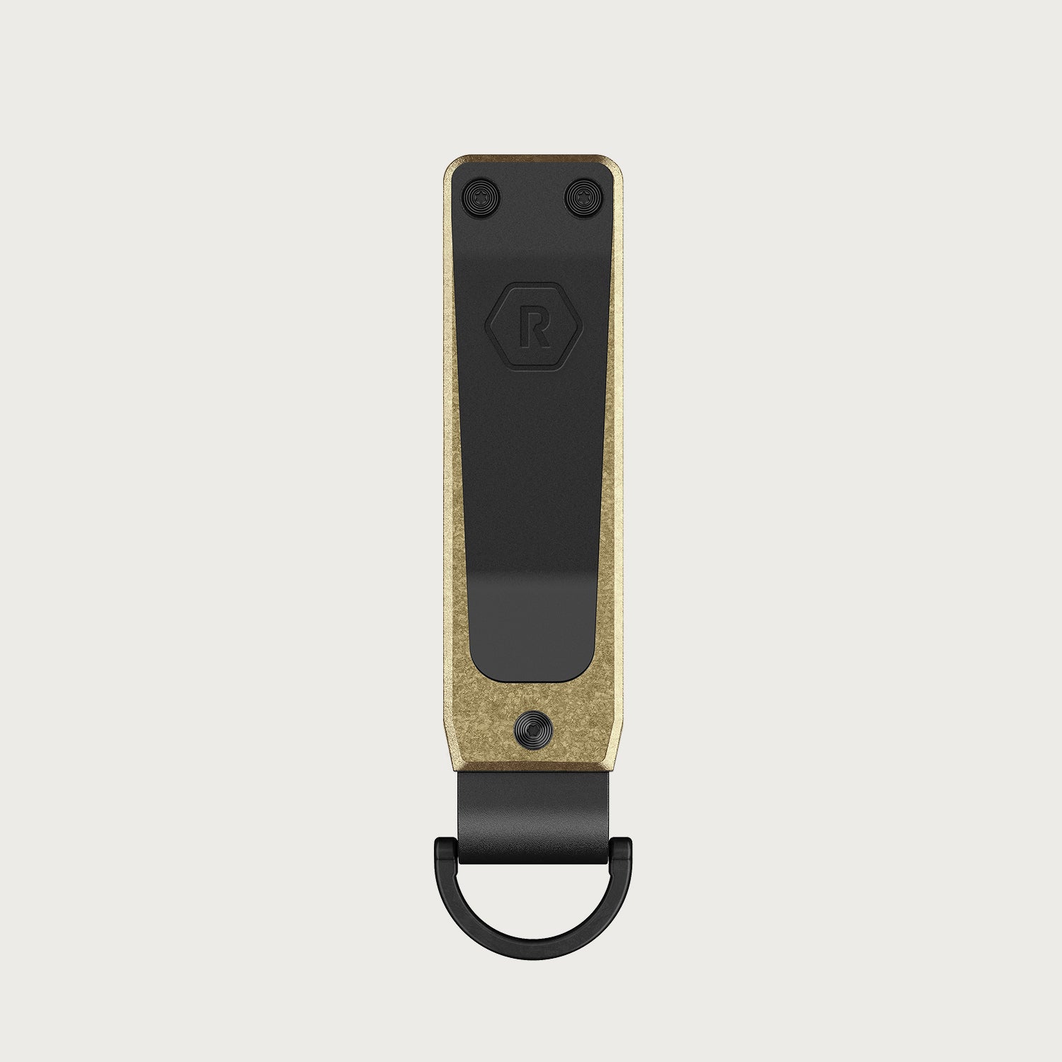 Ridge KeyCase - Brass